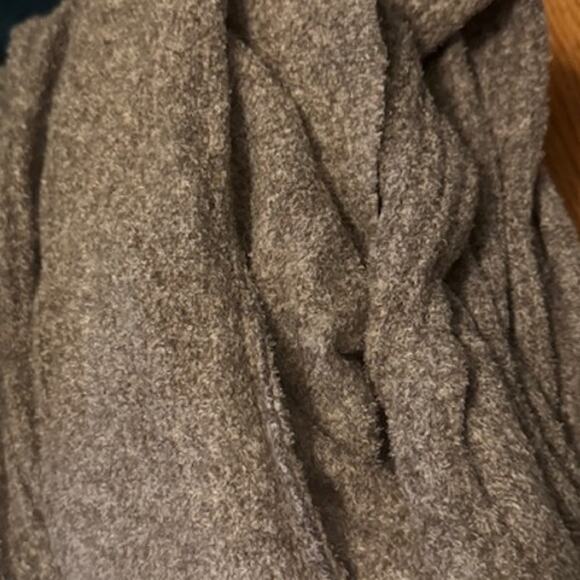 BAREFOOT DREAMS Taupe Driftwood Cozychic Lite Santa Monica Cardigan XL - Picture 3 of 6